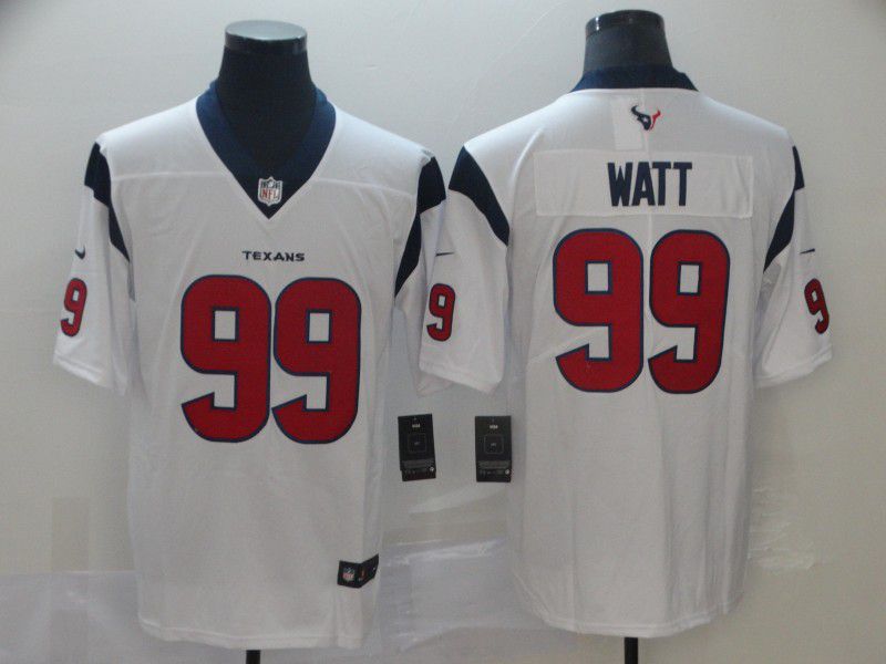 Men Houston Texans #99 Watt White Nike Vapor Untouchable Limited Player NFL Jerseys->houston texans->NFL Jersey